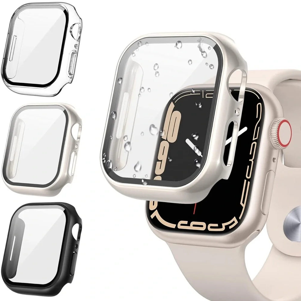 Pack of three Apple Watch face covers. Add to any bundle for free